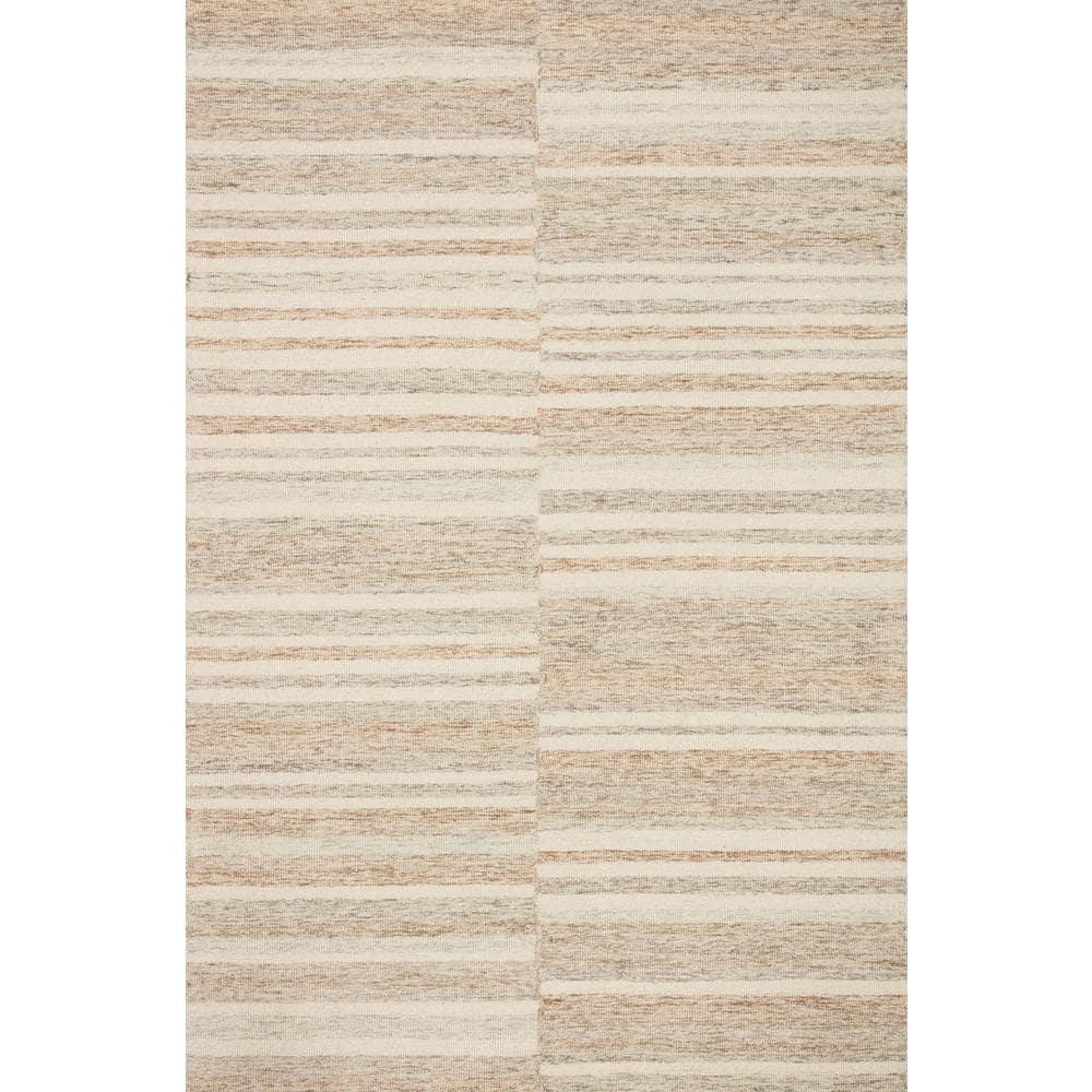 Chris Loves Julia x Loloi Chris Loves Julia x Loloi Chris Collection CHR-03 Ivory / Clay, Transitional  Area Rug