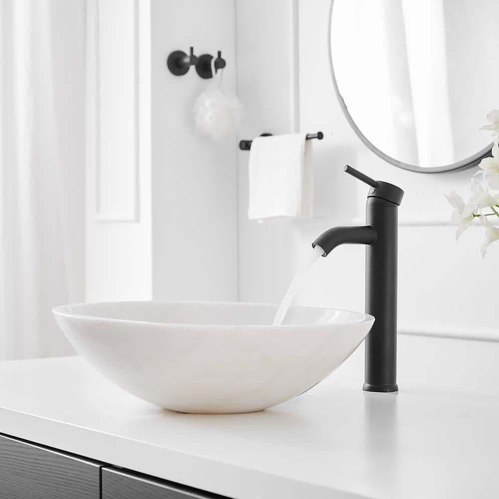 Vessel Sink Faucet Single-handle Bathroom Faucet with Drain Assembly