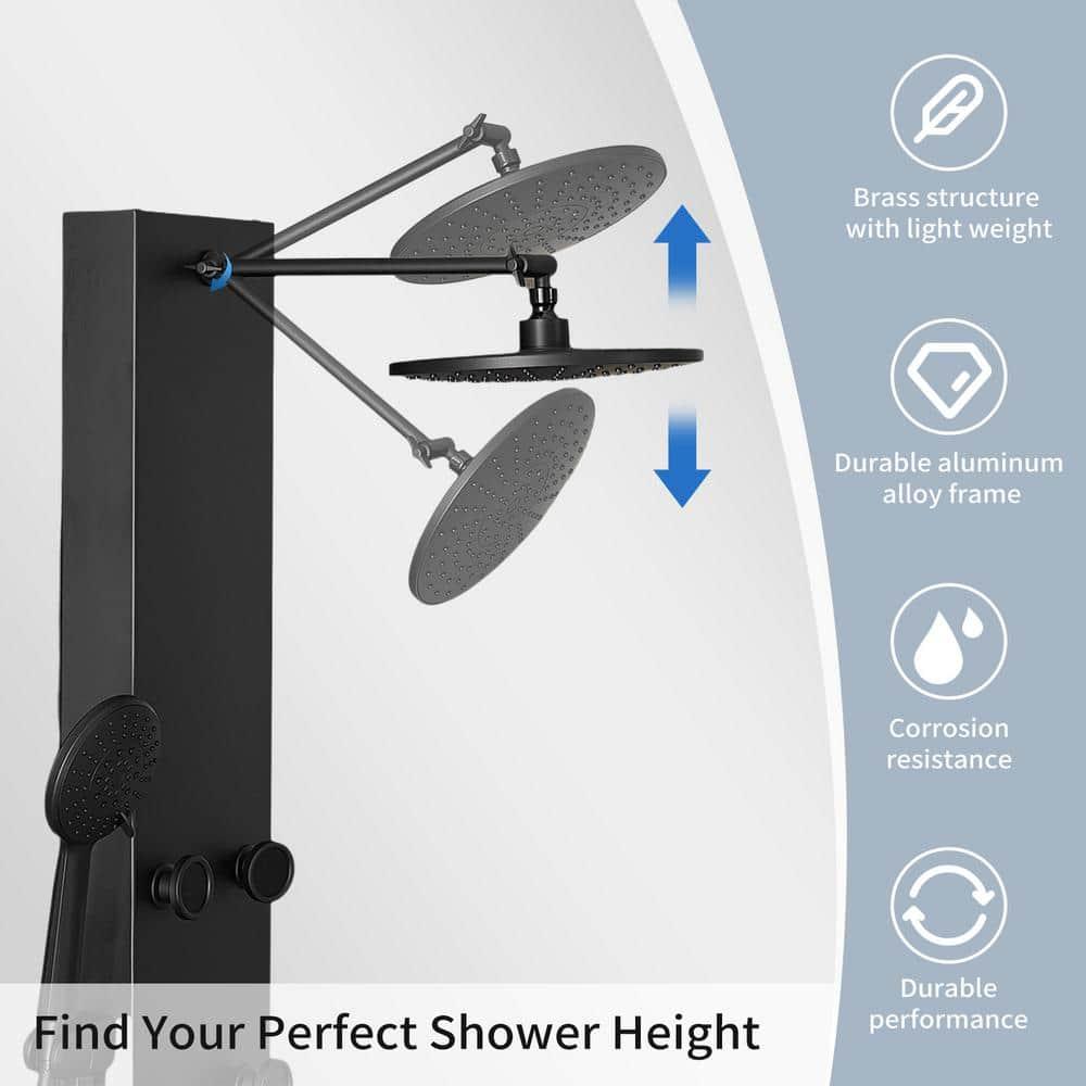 60.55'' Shower Panel with Adjustable Shower Head
