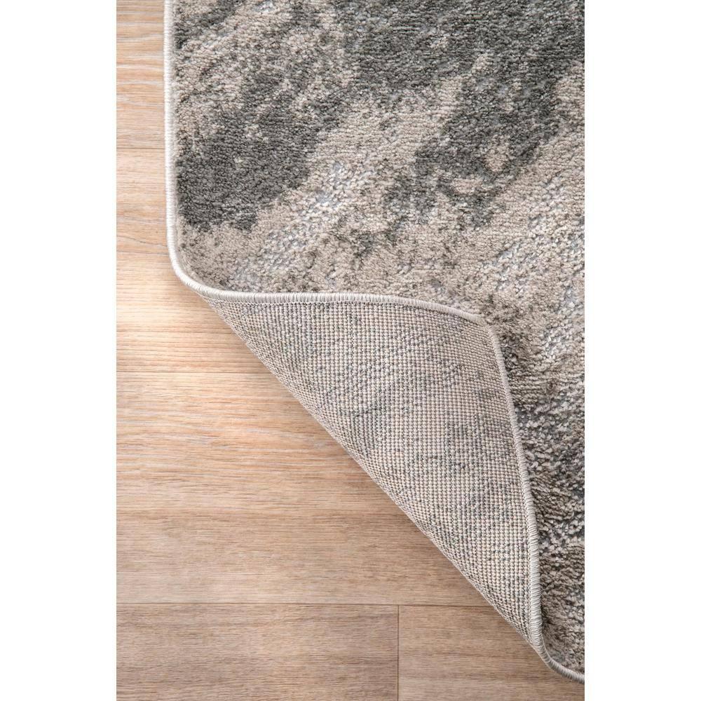 Nuloom Cyn Abstract 2x3 Accent Indoor Area Rug for Living Room Bedroom Dining Room Entryway Kitchen, Silver/Ivory