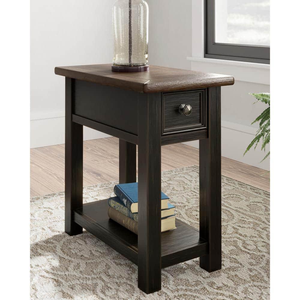 Signature Design by Ashley Casual Tyler Creek Chairside End Table Two-tone