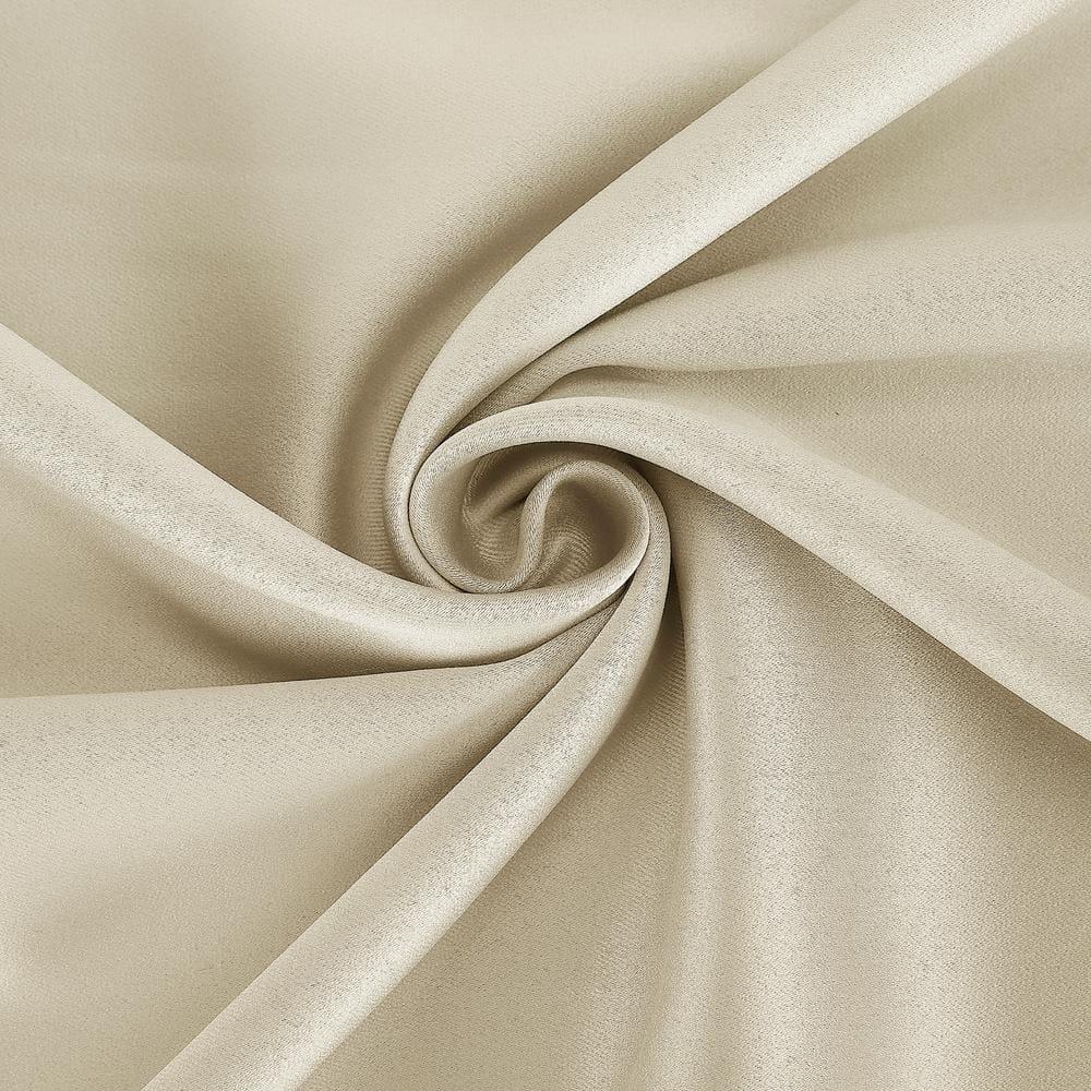 Sun Zero Bergen Theater Grade 100% Blackout Rod Pocket Curtain Panel