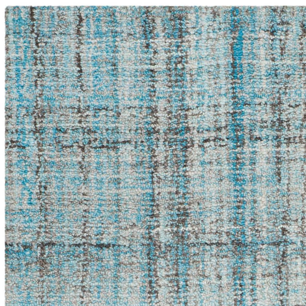 Abstract ABT141 Handmade Indoor Accent Rug - Blue/Multi - 3'x5' - Safavieh