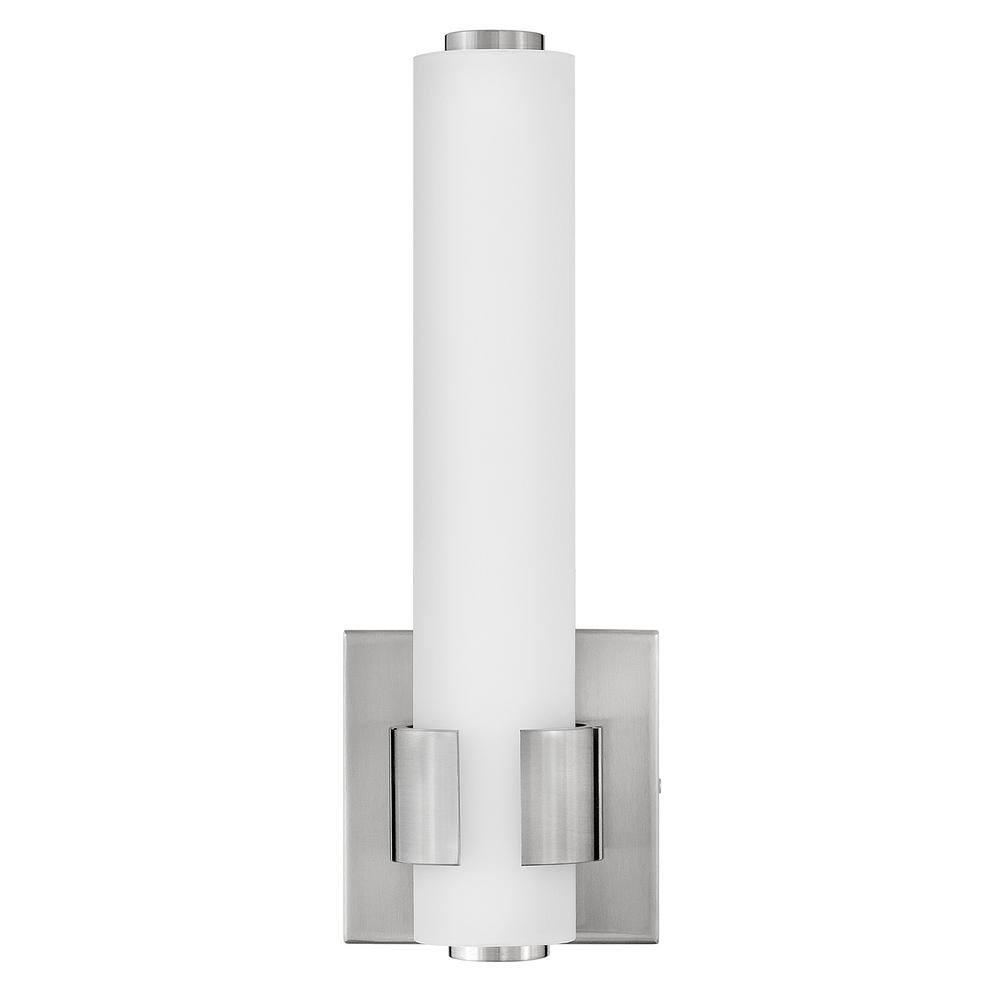 Aiden Integrated LED Bath Sconce w/ Etched White Glass
