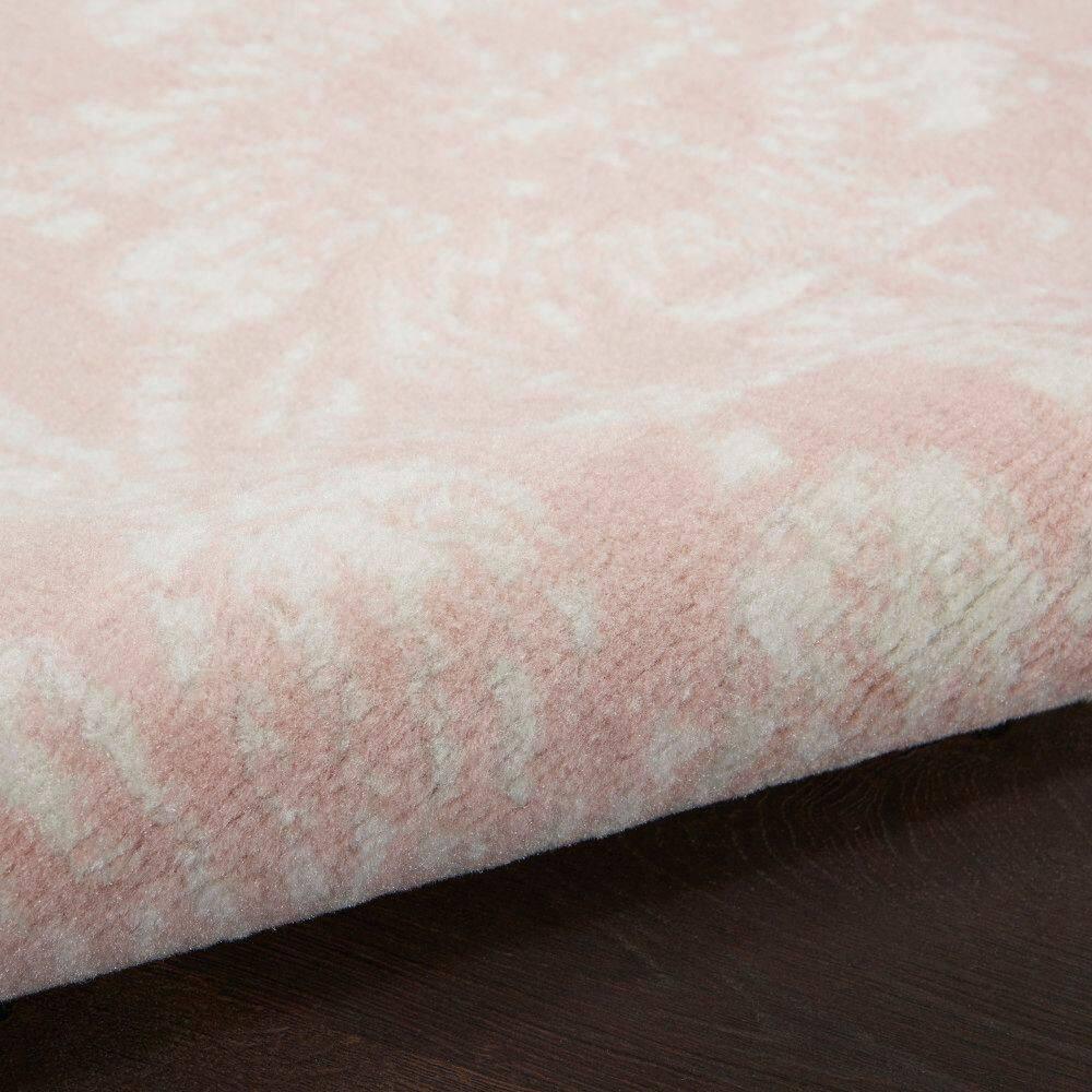 Whigham Floral Pink/White Area Rug