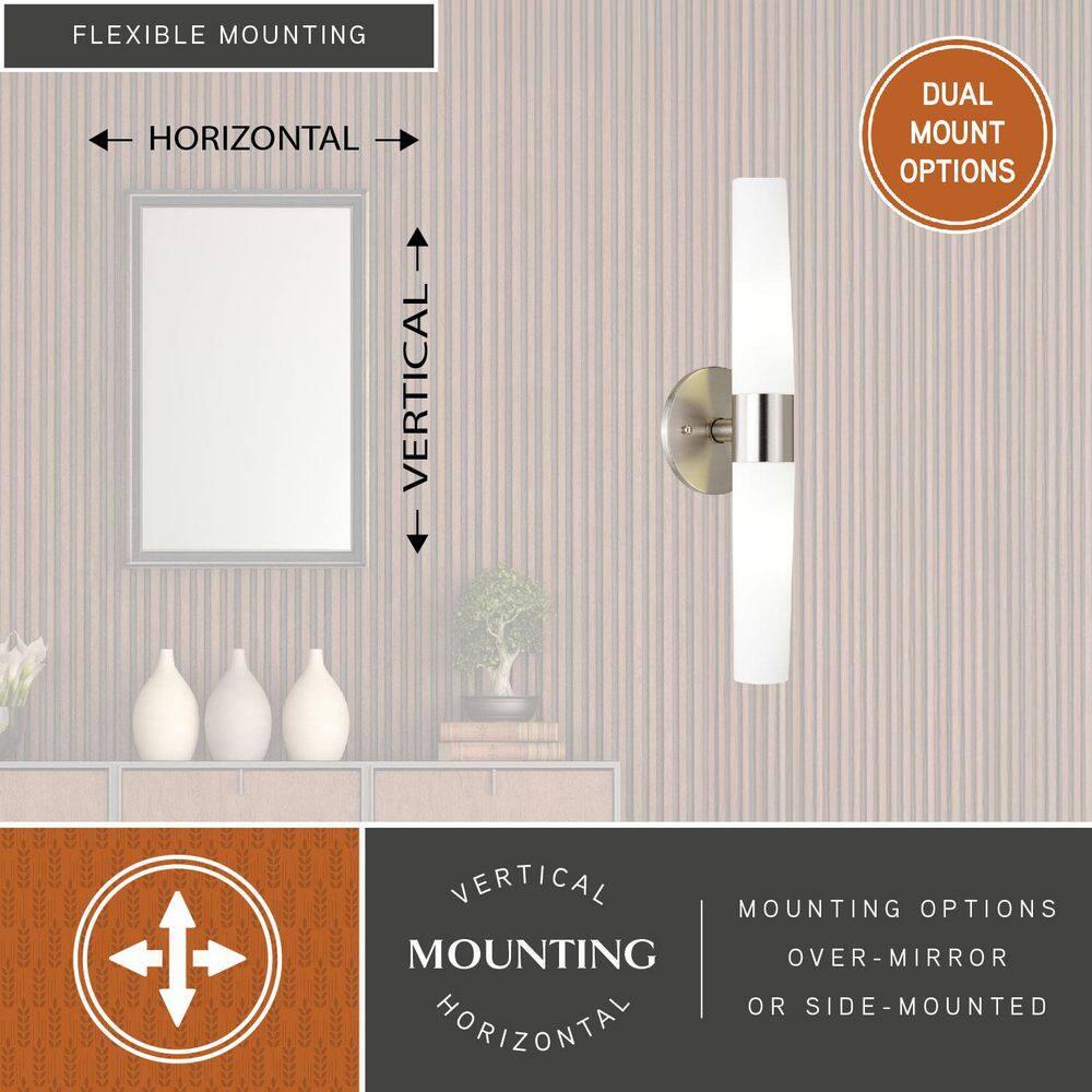 Vaxcel Elliot 2 - Light Dimmable Vanity Light