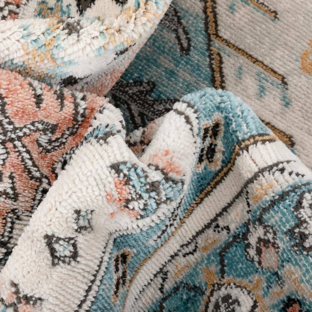 Well Woven Indira1 Jane Vintage Bohemian Aztec Tribal Blue 2' x 3' Area Rug