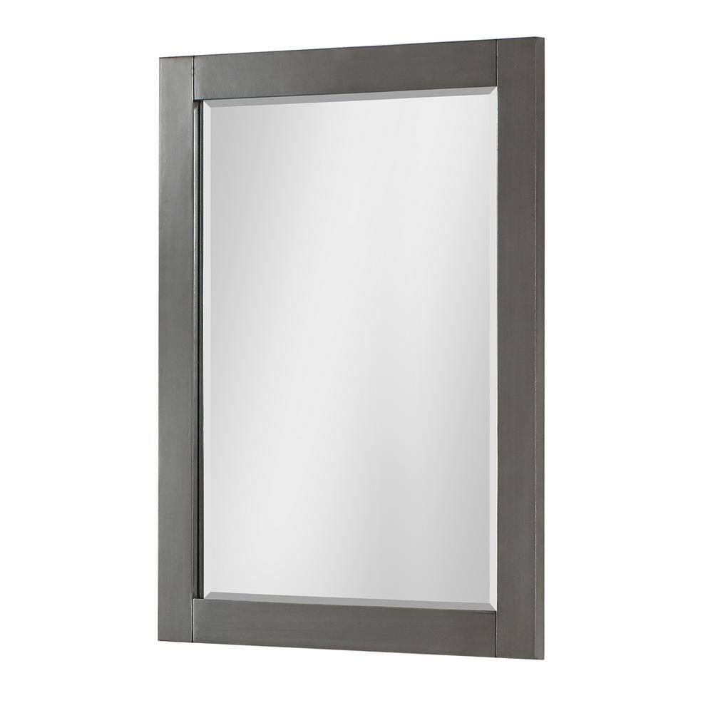 Ivy Wood Flat Wall Mirror