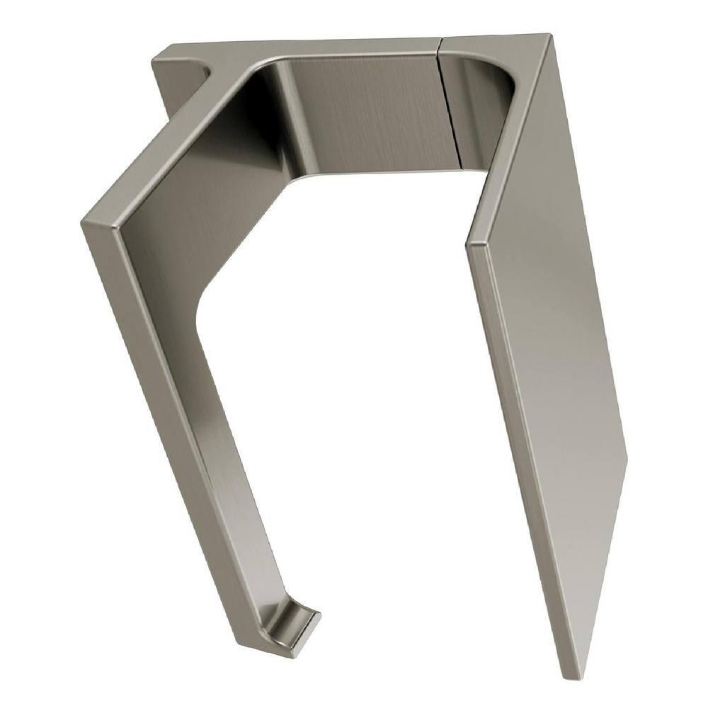 Delta 79956-KS Pivotal Bath Toilet Paper Holder w/ Shelf Black Stainless Steel Finish