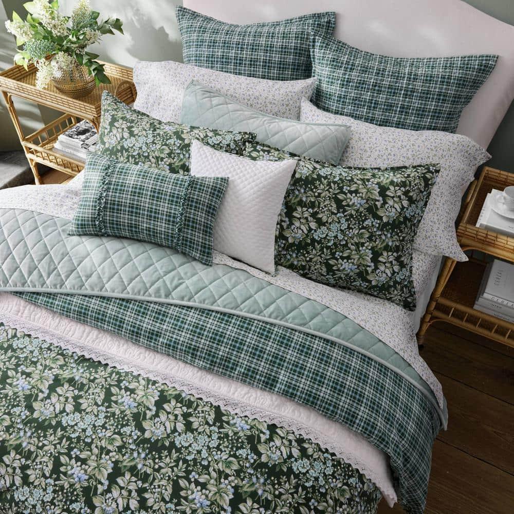Laura Ashley Laura Ashley Bramble Floral Cotton Reversible Comforter Bonus Set