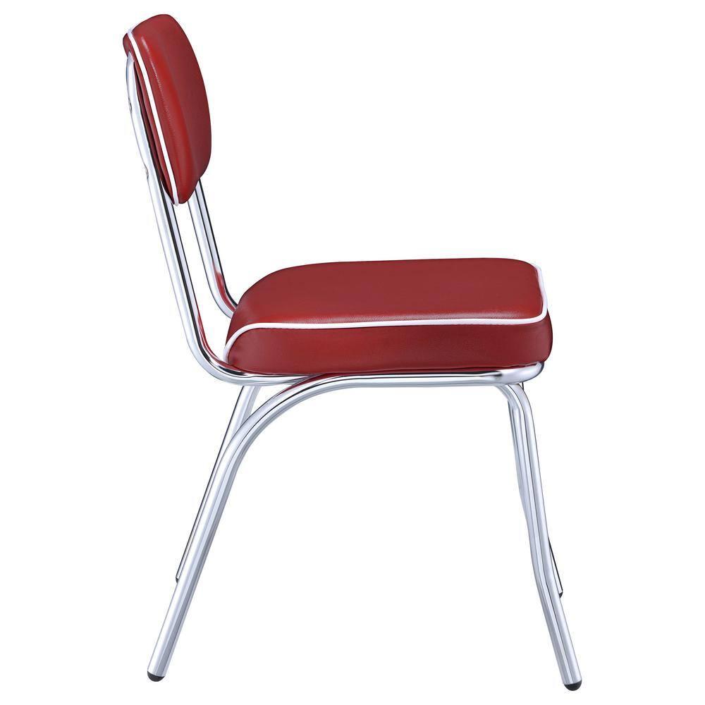 Newline Retro Upholstered Dining Side Chair (Set Of 2)