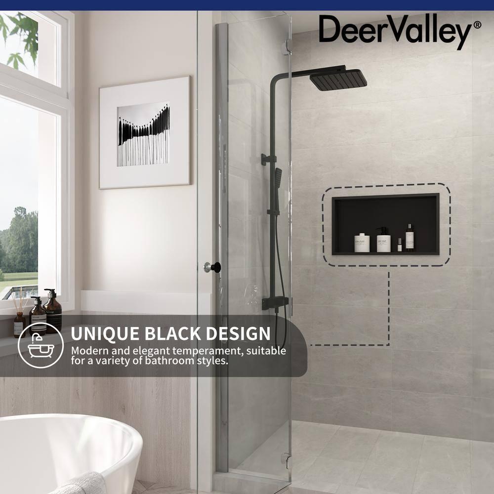 25" W × 14" H Stainless Steel Wall Niche Rectangular Recessed Shower Niche