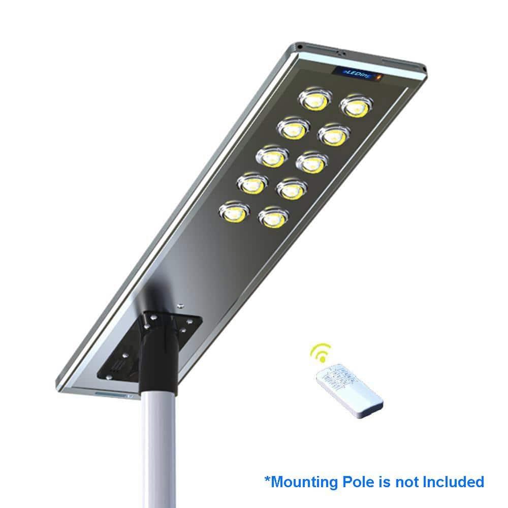 eLEDing ELEDing Outdoor LED Motion Sensor Street Light with Solar Panels