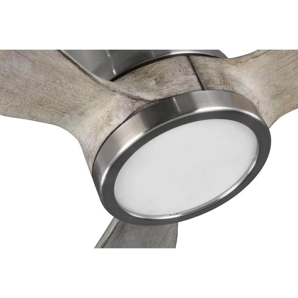 P250002-009-30-Progress Lighting-Farris - Wide - Ceiling Fan - 1 Light - Handheld Remote in Modern style - 60 Inches wide by 15.5 Inches high-Brushed