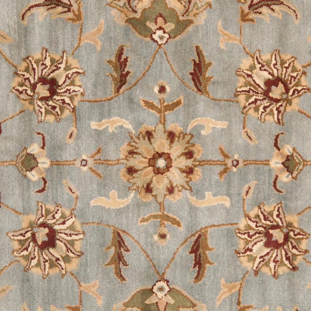 Royalty ROY343 Hand Tufted Area Rug - Blue/Beige - 7'x7' - Safavieh.