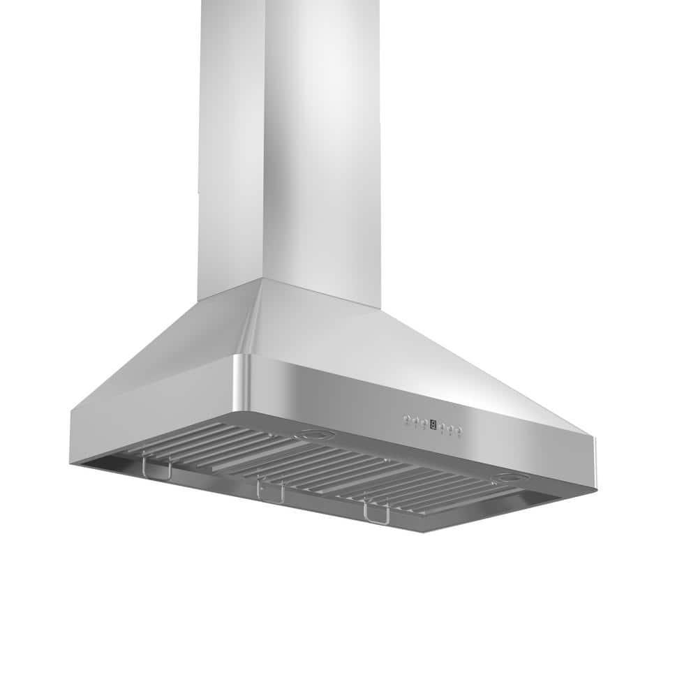 ZLINE ZLINE 36 in. Ducted Wall Mount Range Hood in DuraSnow Stainless Steel (8KF2S-36) KF2-36