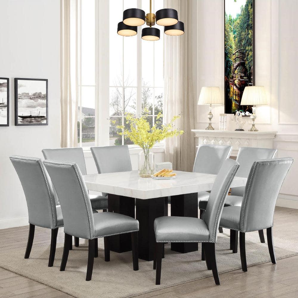 Bethel International LED Flush Mount Gold Metal