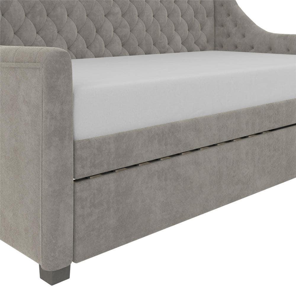 Monarch Hill Ambrosia Upholstered Daybed with Trundle