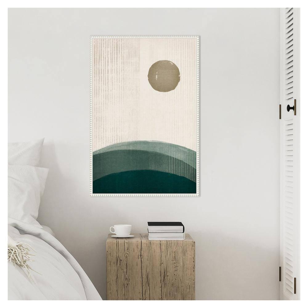 Amanti Art The Rusty Sun by Ema Paraschiv Canvas Wall Art Print Framed 23 x 33-in.