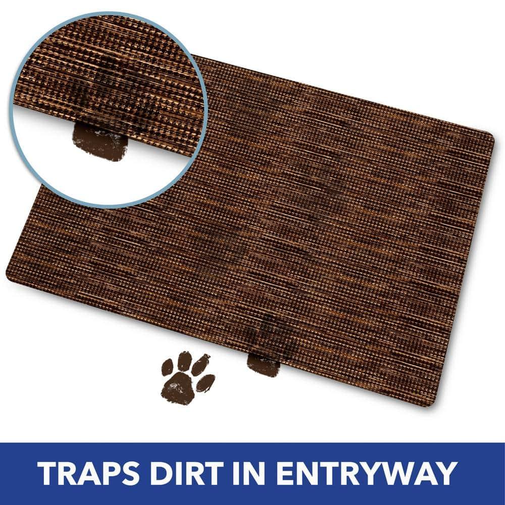 Home Dynamix Smooth Step Machine Washable Low Profile Stain Resistant Non-Slip Versatile Utility Kitchen Mat