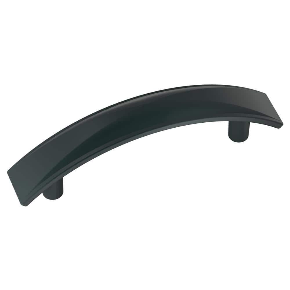 Amerock Extensity 3 inch (76mm) Center-to-Center Matte Black Cabinet Pull