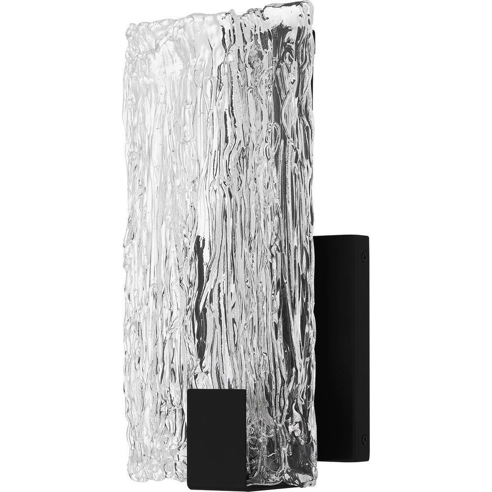 Quoizel Lighting Winter 1 - Light Sconce in  Matte Black