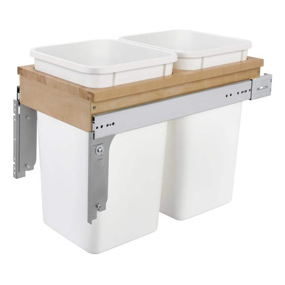 Rev-A-Shelf Rev-A-Shelf Single Pullout Top Mount Trash Can