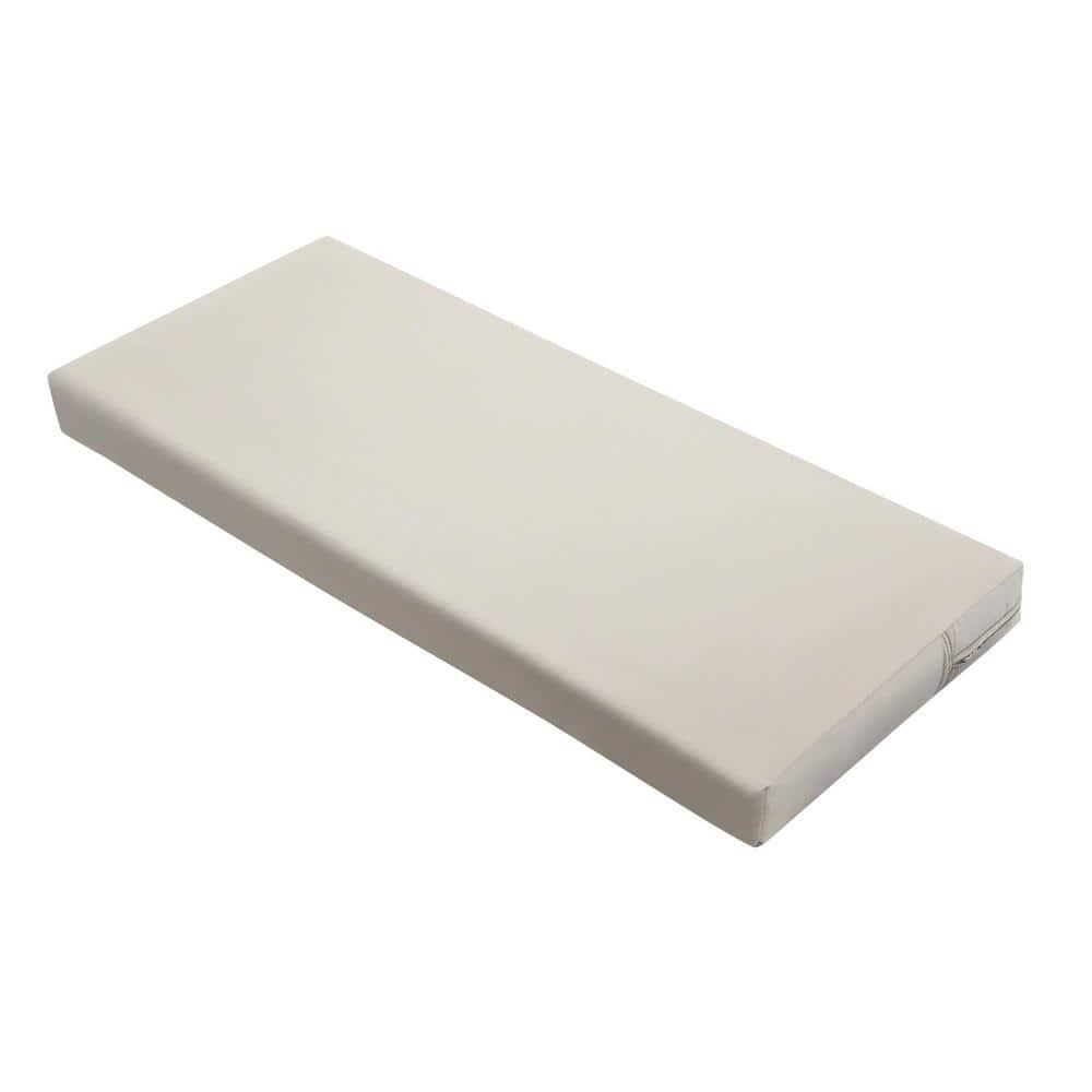 Classic Accessories Ravenna Water-Resistant Patio Bench/Settee Cushion, 48 x 18 x 3 inch, Mushroom