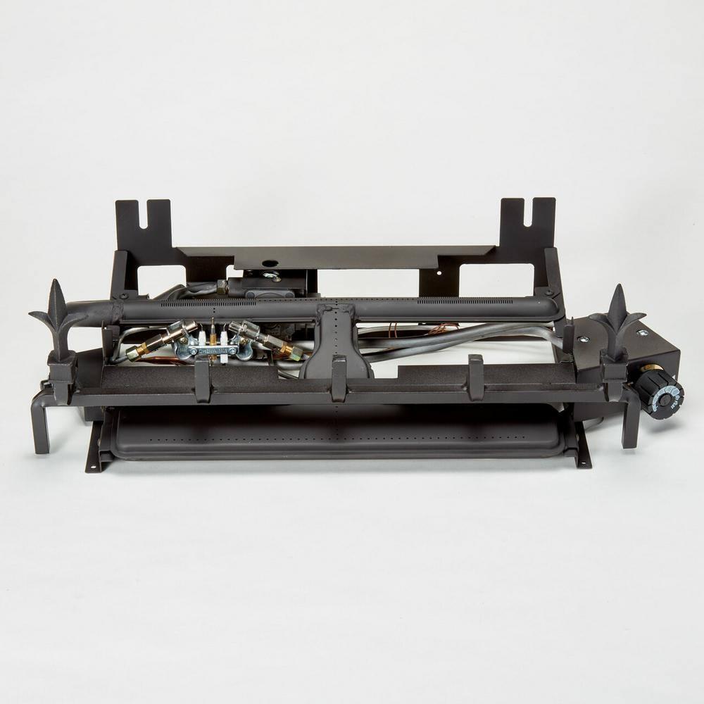 Duluth Forge Duluth Forge Vent less Dual Fuel Gas Log Set, Stacked Oak, T-Stat Control