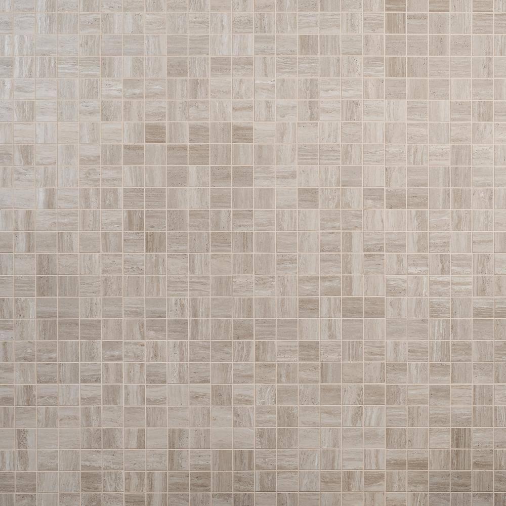 Roswell 12" x 12" Porcelain Mosaic Sheet Wall & Floor Tile (0.96 Sq. Ft. / Each)