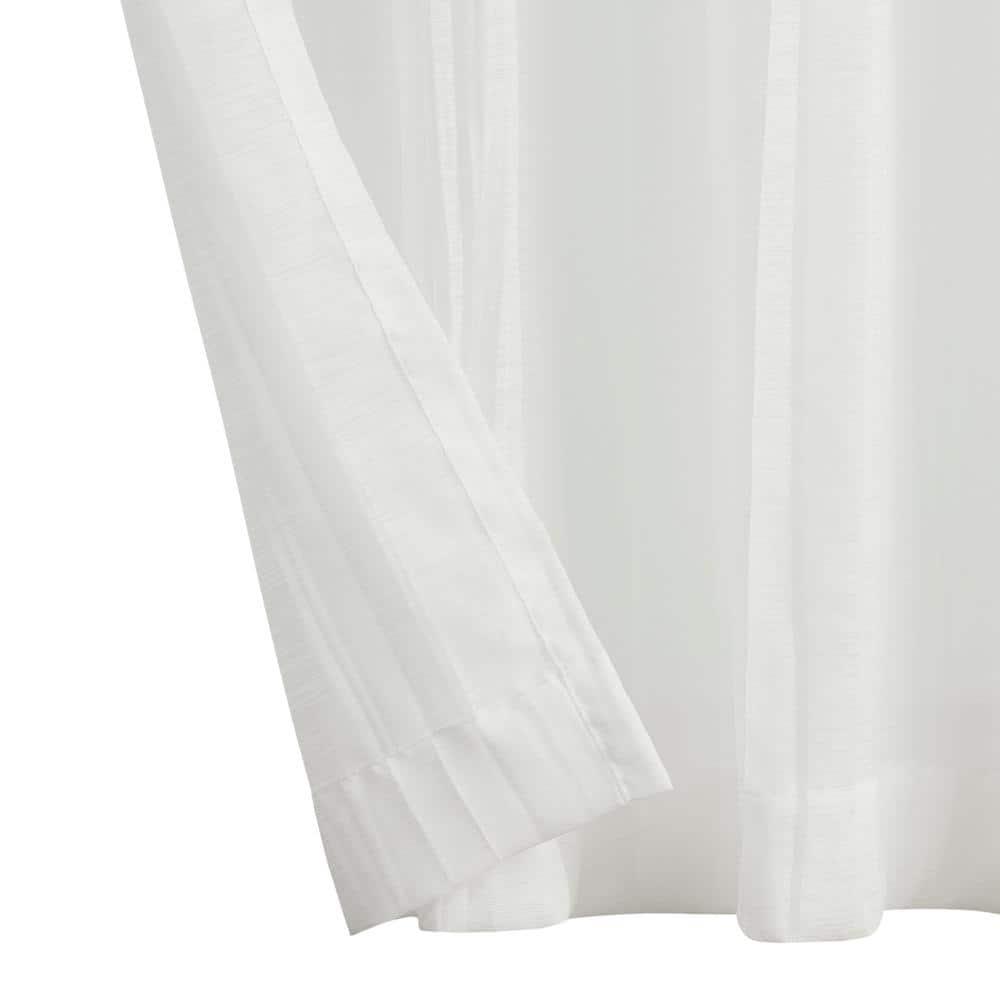 Nautica Nautica Cordelia Crushed Sheer Window Curtains (Set of 2)