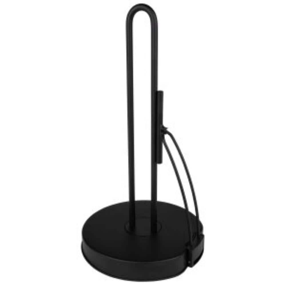 Spectrum Diversified Euro Tension Paper Towel Holder Black