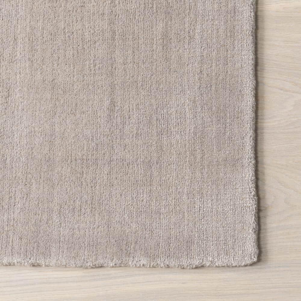 Nuloom Arrel Speckled Wool-Blend Area Rug, 6' x 9', Dove Grey