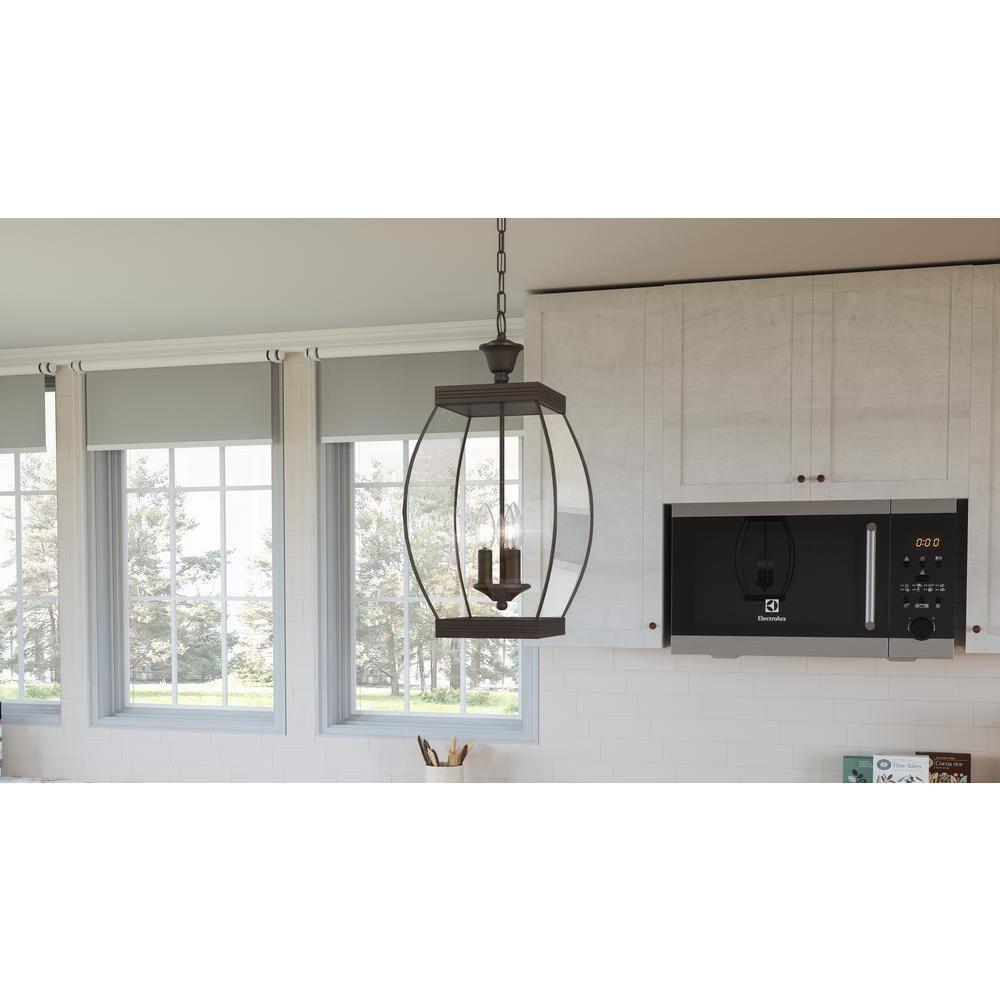 Quoizel Lighting Oasis 3 - Light Pendant in  Medici Bronze