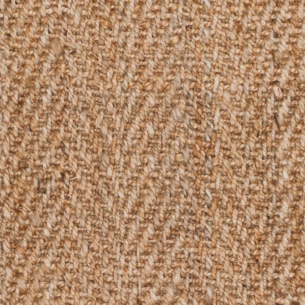 Natural Fiber Seagrass Solid Color Rug