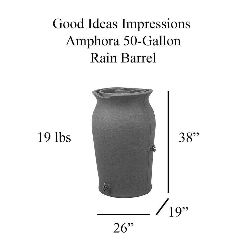 Red Barrel Studio® Red Barrel Studio® Plastic Planter Rain Barrel