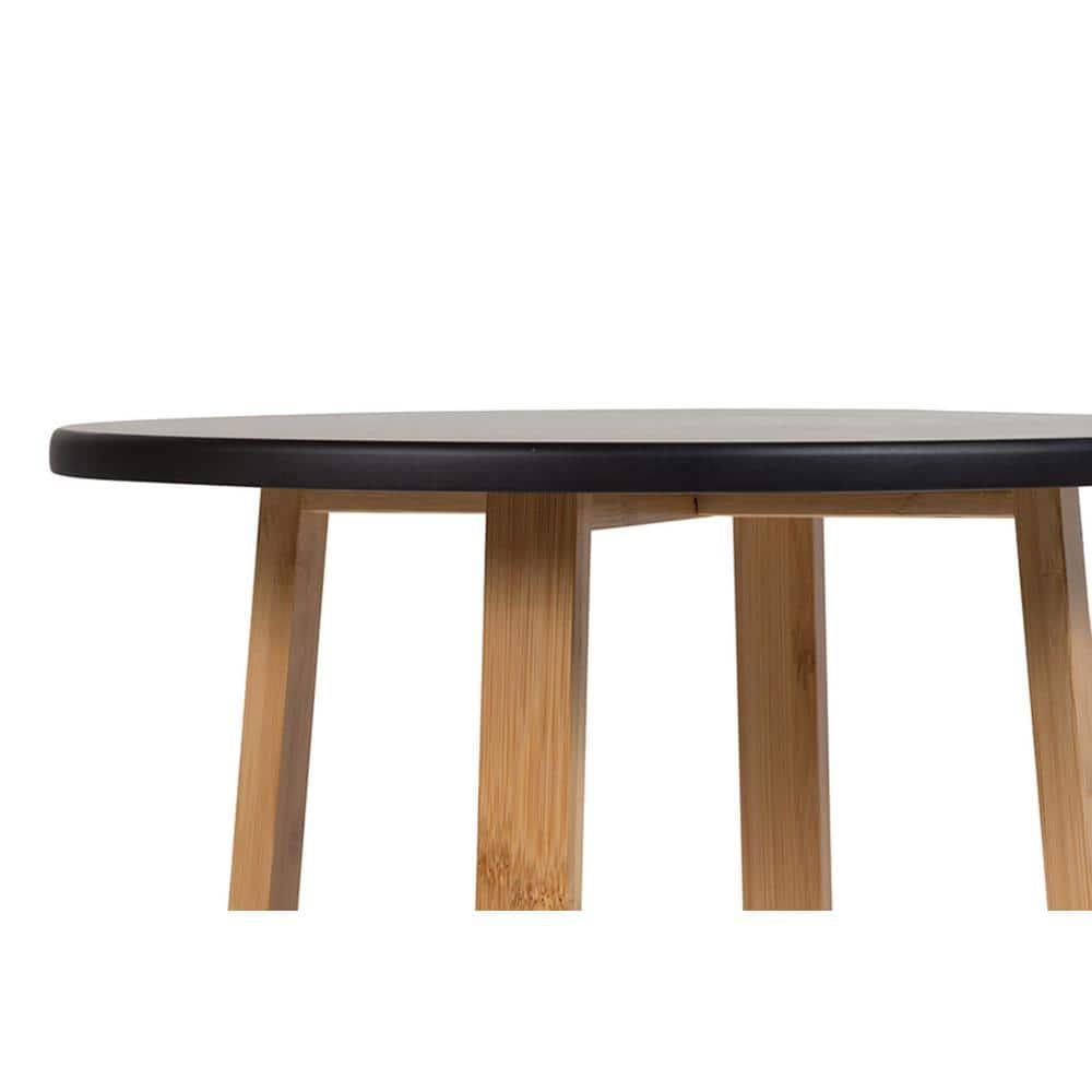 Black Tall Display Table