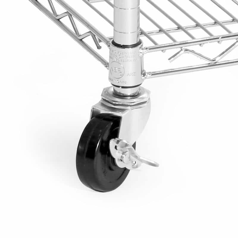 Wire Rolling Storage Cart