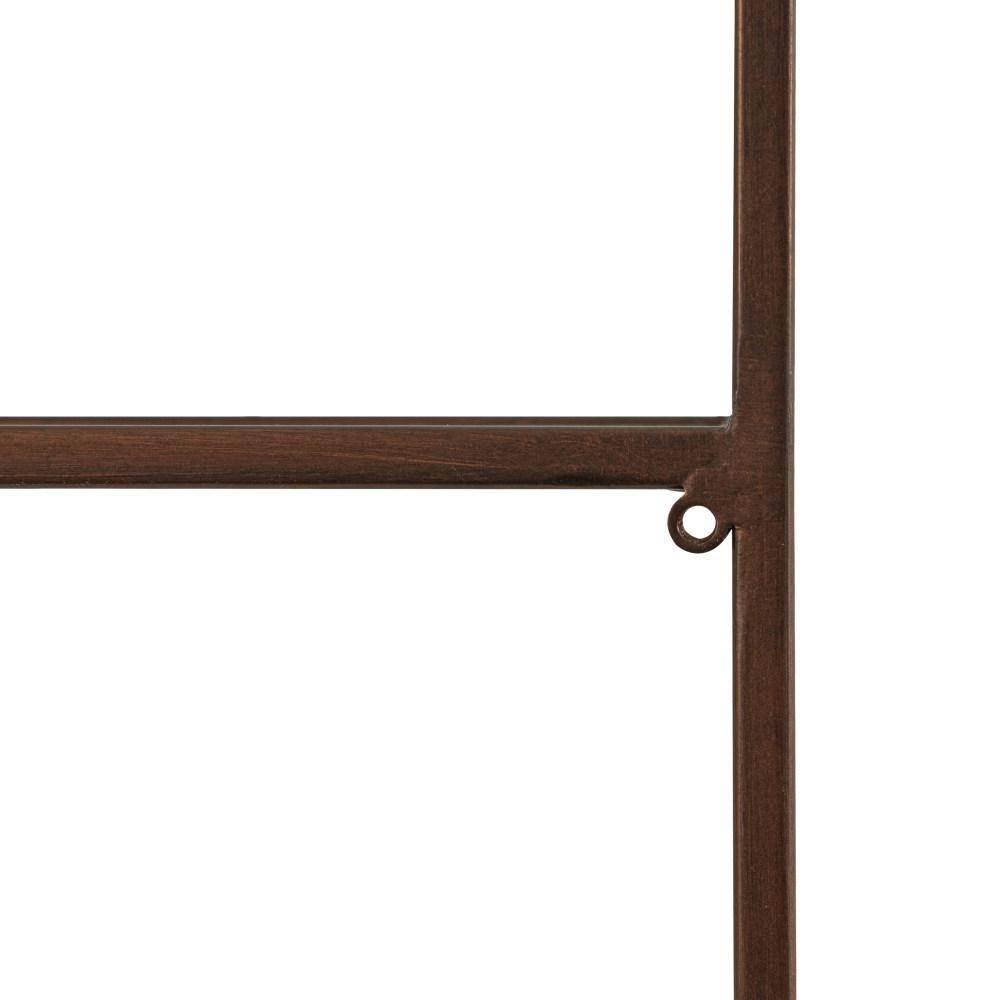 Kate & Laurel All Things Decor 21"x30" 3-Tier Ciel Wall Decorative Floating Shelves Bronze