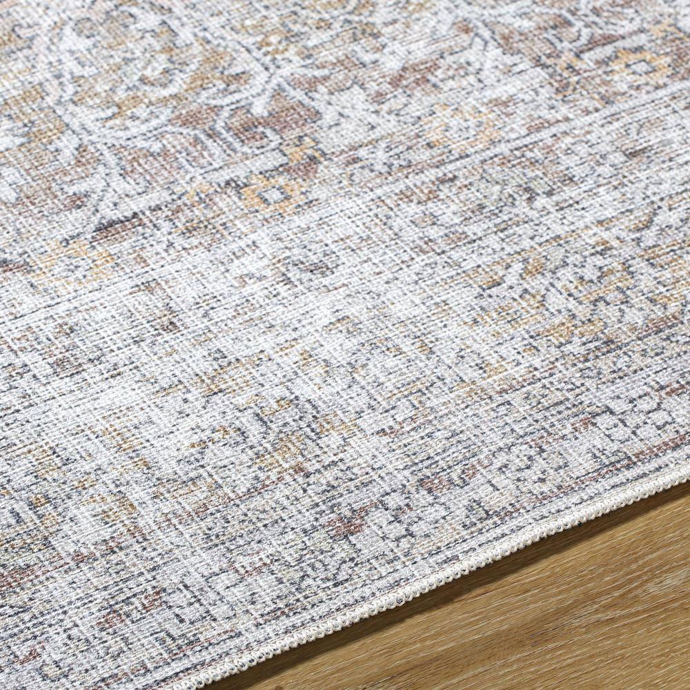 Our PNW Home x Livabliss Our PNW Home x Livabliss Machine Washable Oriental Boho Dark Brown Cream Area Rug