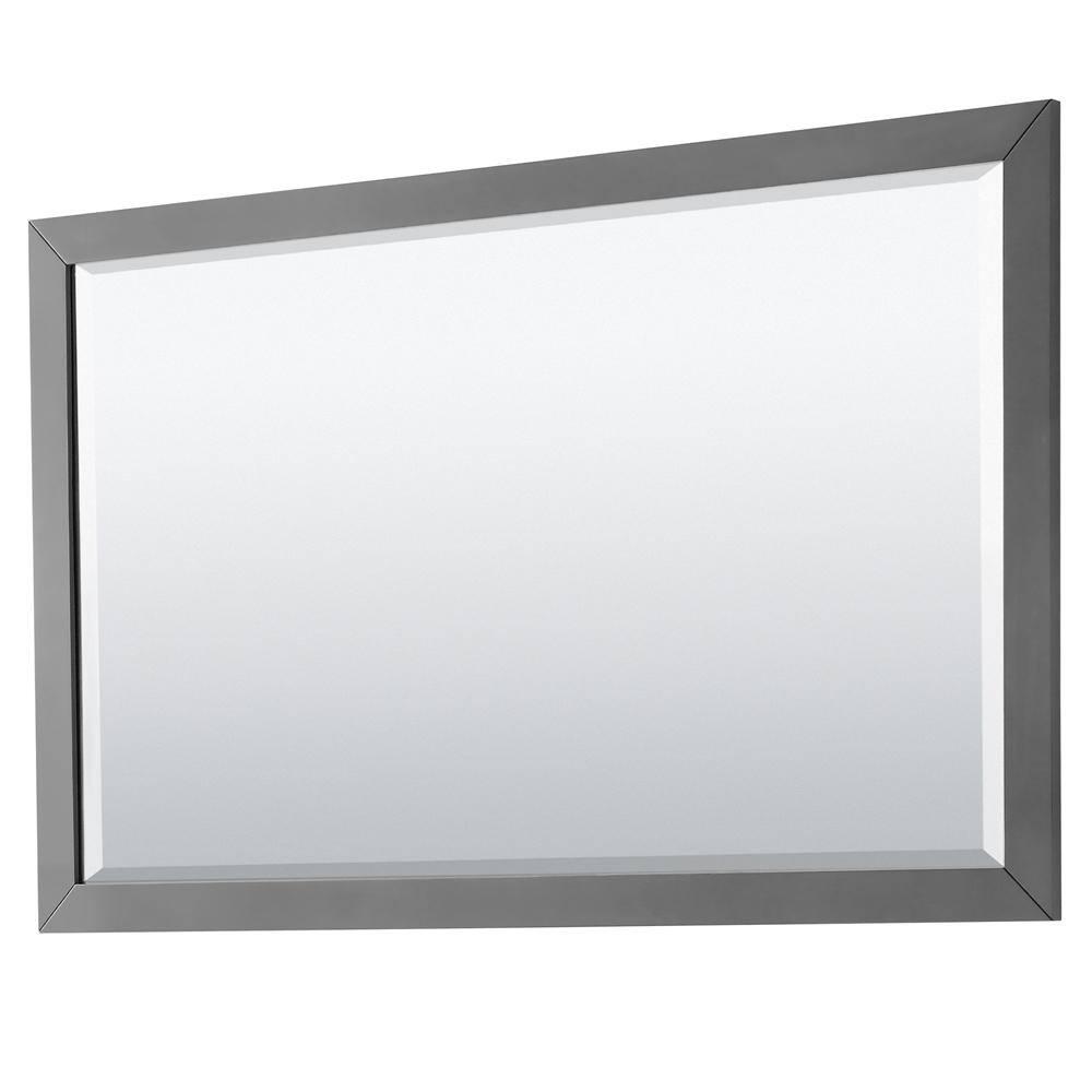 Wyndham Collection Daria 60'' Single Bathroom Vanity with Marble Top with Mirror