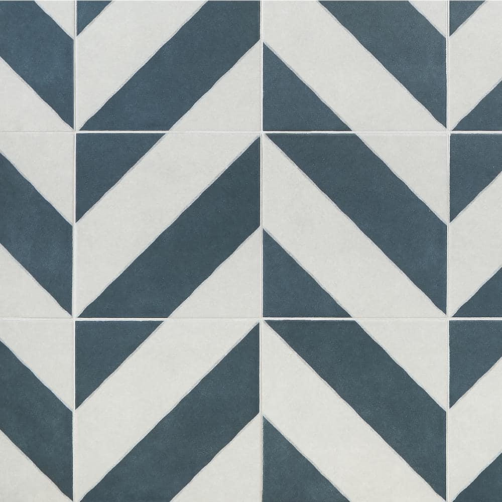 Ava Diagonal 9" x 9" Porcelain Tile (10.76 sq. ft./ Case)