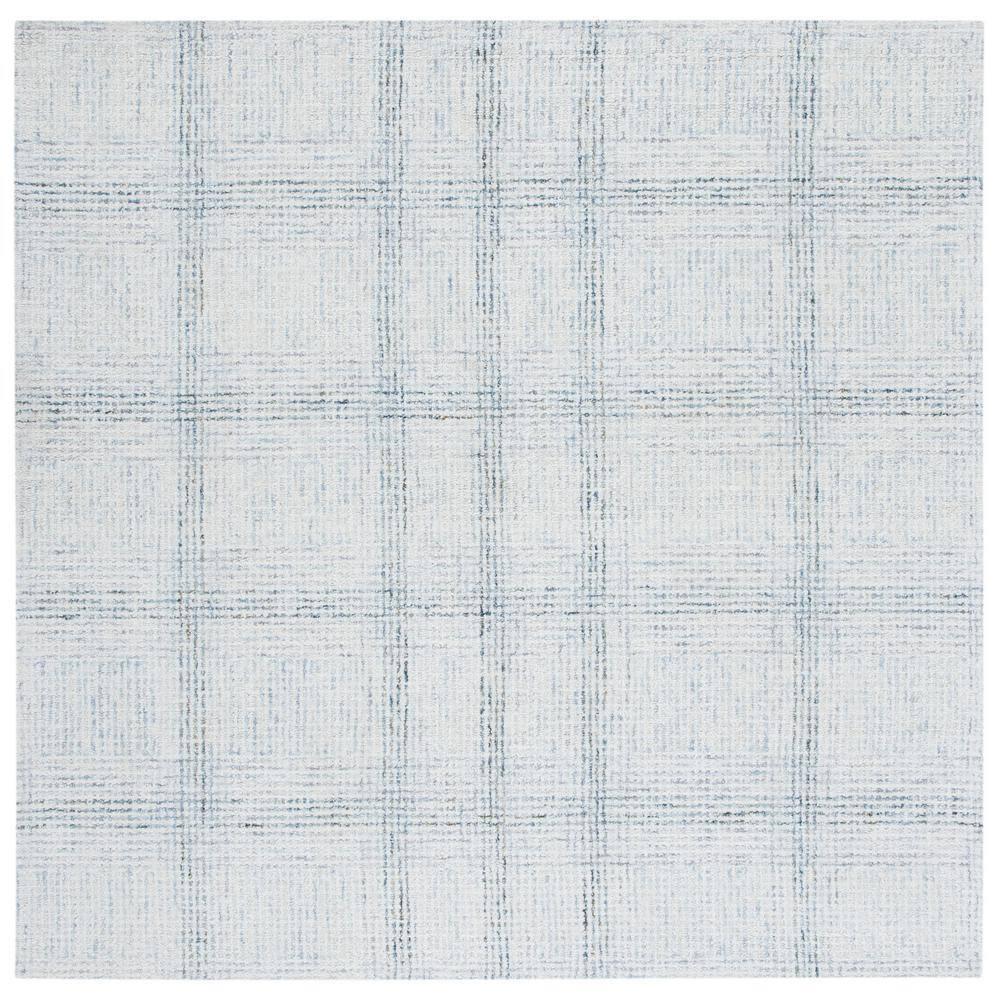 Abstract ABT657 Handmade Indoor Area Rug - Ivory/Gold - 6'x6' - Safavieh
