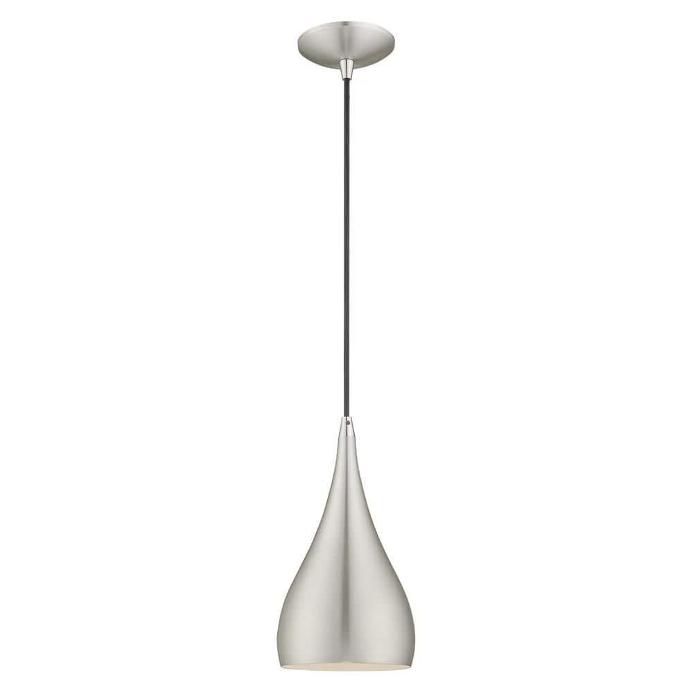 Schultz Single Light Metal Dimmable Pendant