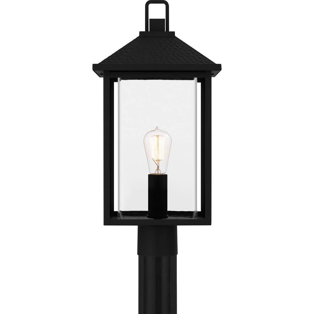 Quoizel Lighting Fletcher 1 - Light Post Light in  Earth Black