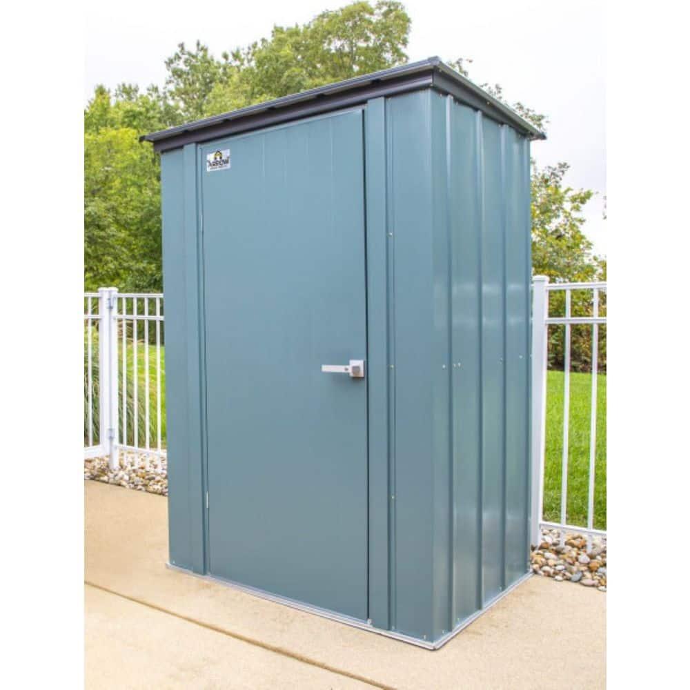 Arrow Spacemaker 4 ft. W x 3 ft. D Metal Vertical Storage Shed