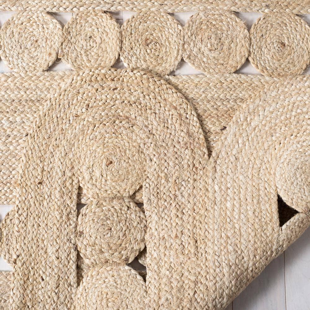 Natural Fiber NF365 Hand Woven Runner Rug - Ivory - 2'3"x12' - Safavieh.