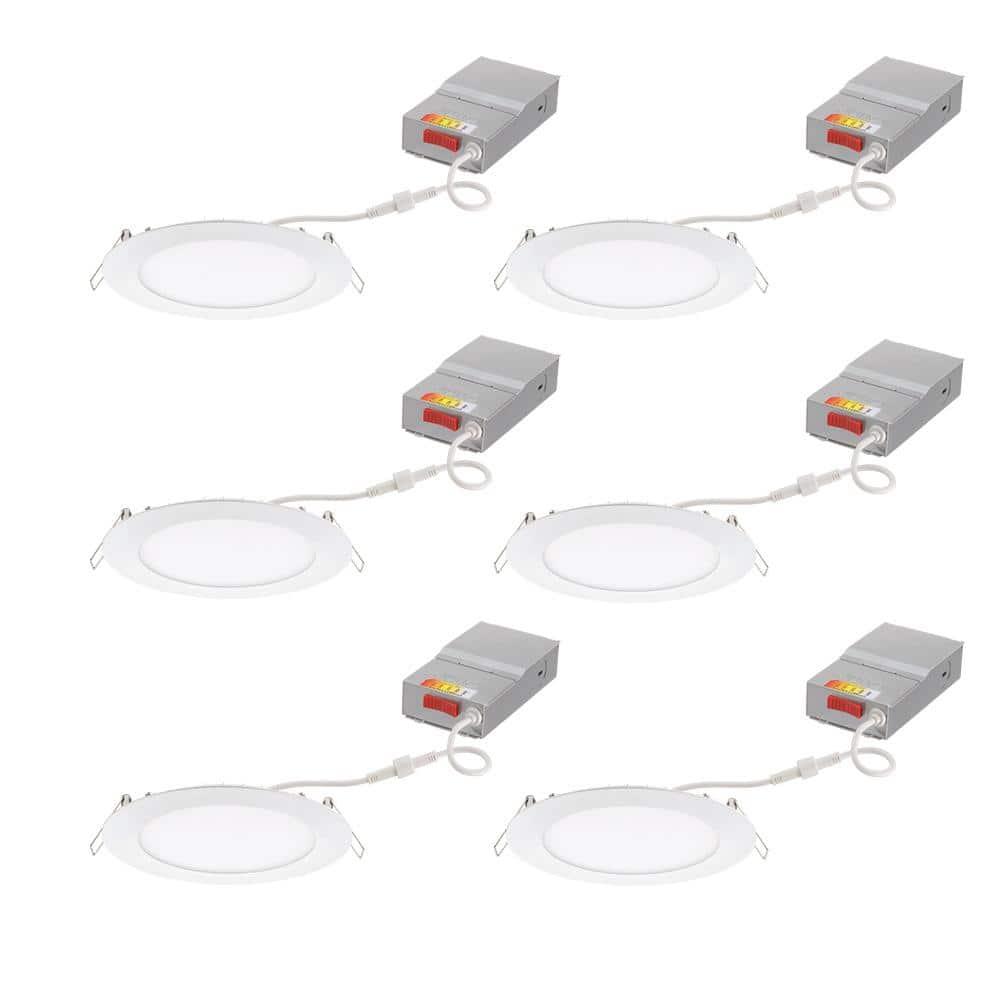 Juno WF4 SWW5 90CRI CP6 MW M2 4'' Tunable Color Temperature Dimmable LED Retrofit Recessed Lighting Kit