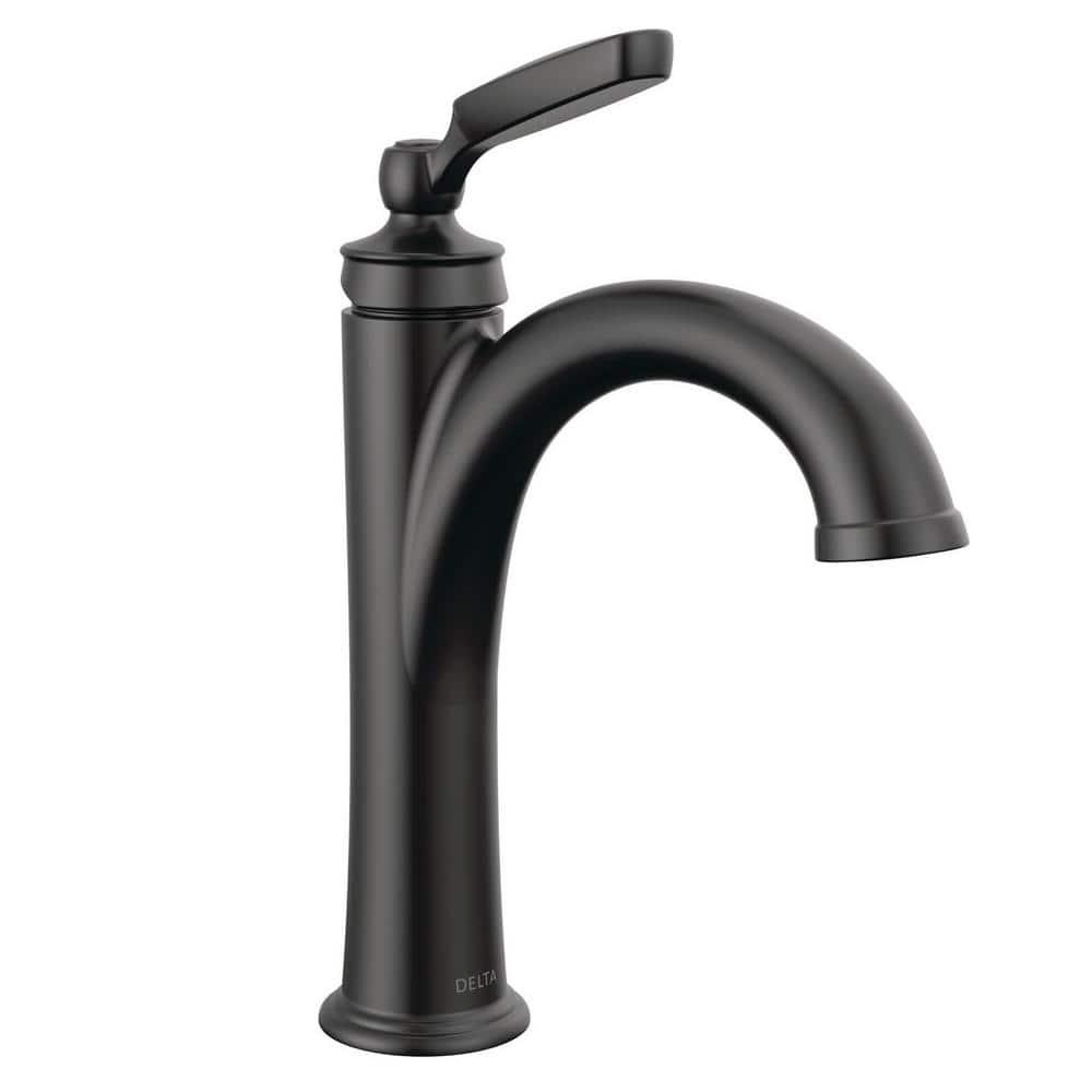 Woodhurst Single Hole Bathroom Faucet with Drain Assembly