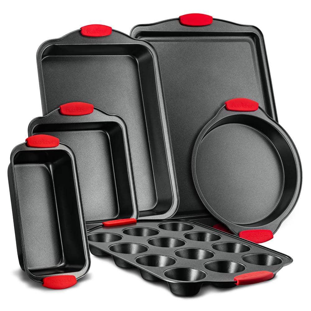 NutriChef Nutrichef 6 Piece Non-Stick Steel Bakeware Set